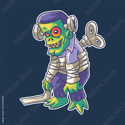 Halloween Frankenstein monster
