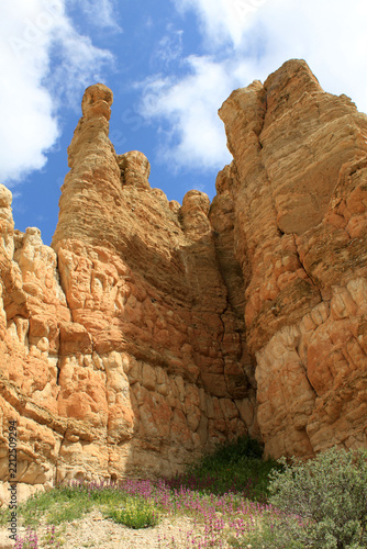 Kuşça Fairy Chimneys (Celil Gorge Fairy Chimneys), near the Kuşça Neighborhood of Konya's Cihanbeyli district.