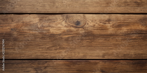 Old brown wood texture background with dark walnut grain, polished mahogany surface, rustic teak paneling, vintage grunge style and horizontal wooden boards