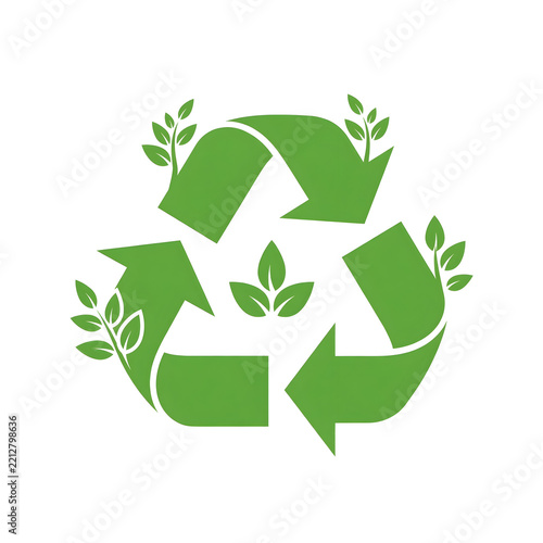 green recycle symbol