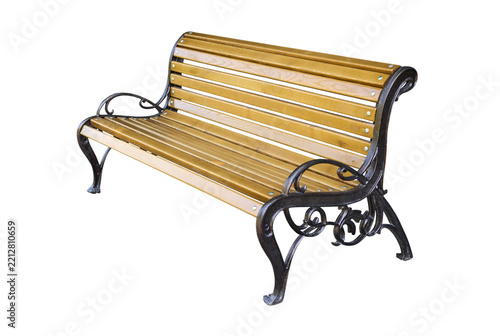 Bench isolated on a transparent background