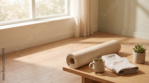 Calm Wellness Morning at Home