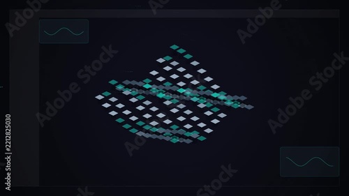 Dynamic Data Fragmentation and Cleaning Abstract Motion Background