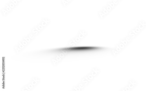 Soft blurred ground shadow