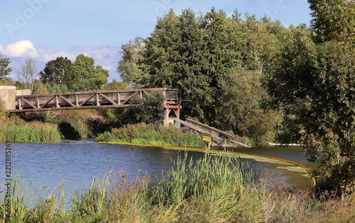 Collapsed Footbridge