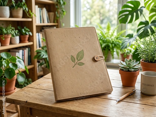 Sustainable Recycled Paper, Recycled Paper Notebook, Paper Notebook Leaf