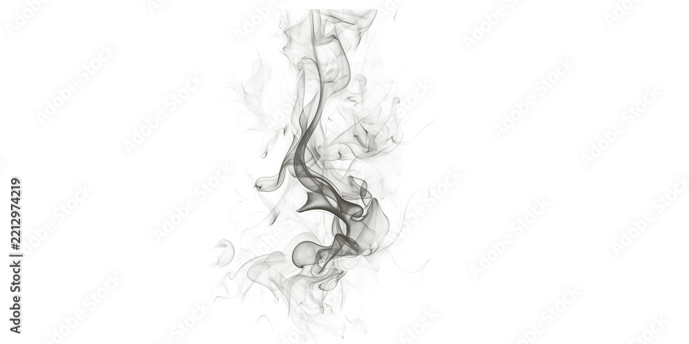 Fototapeta premium Abstract smoke graphic element for event branding and promotional