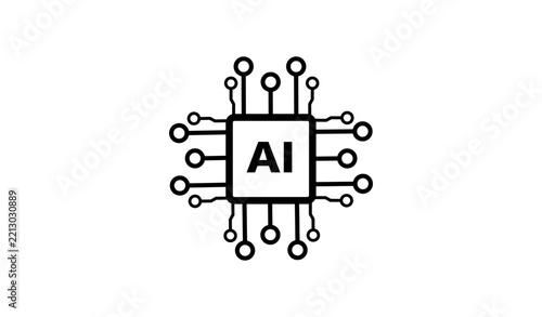 Artificial intelligence icon