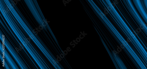 abstract blue swirling lines create a dynamic and energetic background, evoking a sense of movement and digital flow, perfect for modern designs