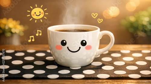 Coffee Cup Smiley