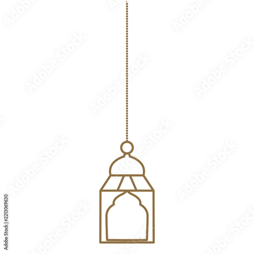 Ramadan Lantern Islamic Decorative Ornament