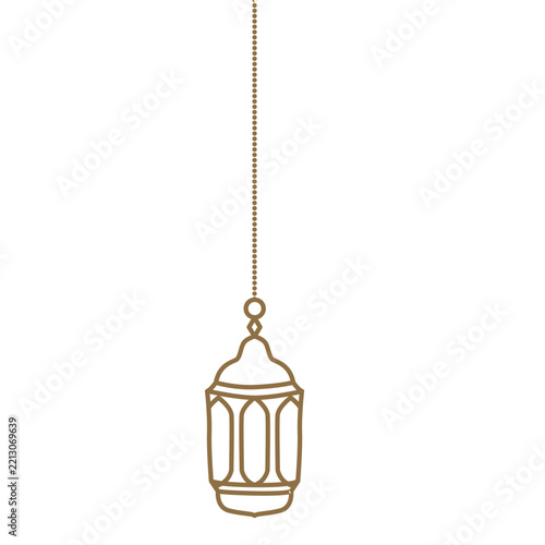 Ramadan Decorative Hanging Lantern Ornament