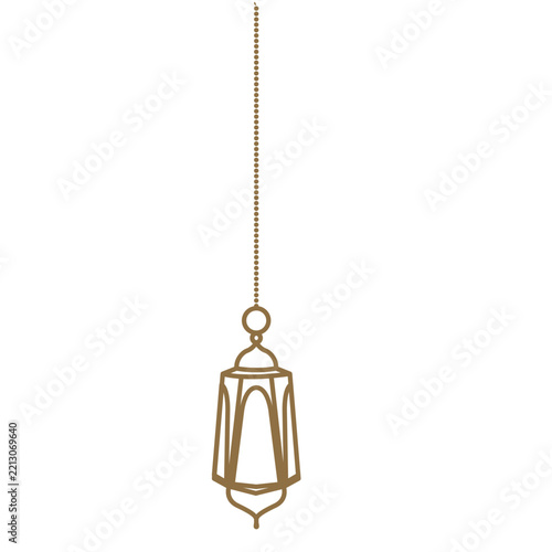 Traditional Ramadan Hanging Lantern Ornament