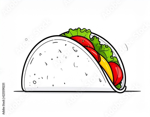 vector illustration of a pizza with cheese