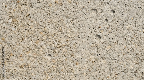 Texture of Rough Sandy Concrete Surface with Small Pebbles