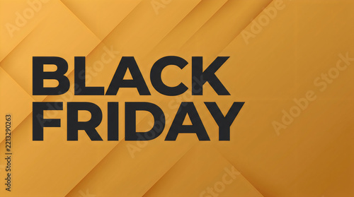 black friday sale text design with bold typography over a dynamic golden abstract background