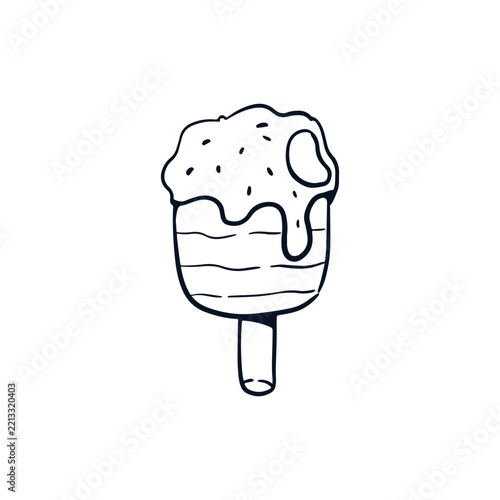 Icecream Icon design vector illustration