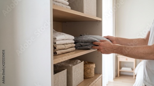Organizing Clothes in a Minimalist Wardrobe