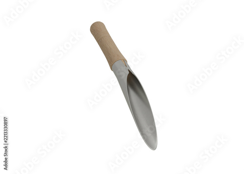 Hand Garden Spade Mockup