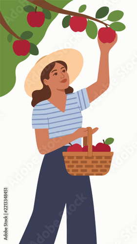 man holding a red apple