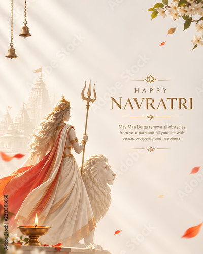 Navratri Greeting Card