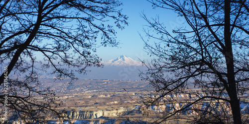 Cappadocia. Mount Erciyes during winter