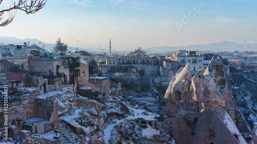 Cappadocia. Uchisar town in Winter