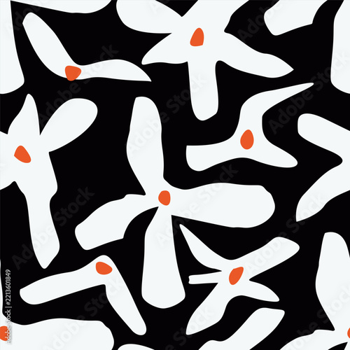 seamless pattern with birds