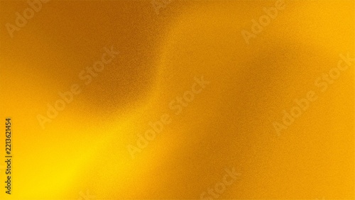 Abstract grainy gold background with blurred fluid aura particle texture and metallic gradient lights creating a premium luxury modern presentation backdrop.
