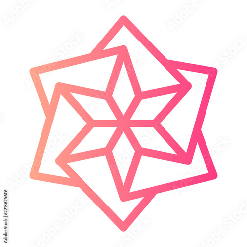 star gradient icon
