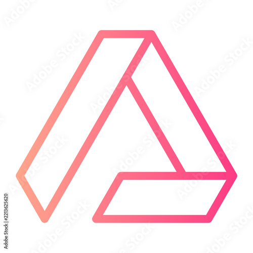 shape gradient icon