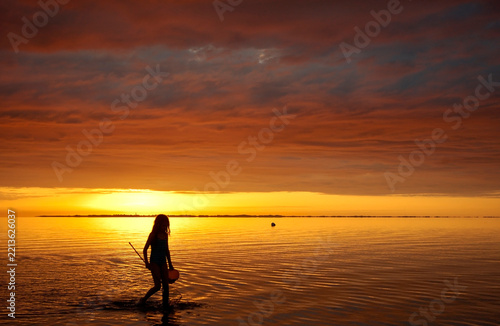 Sonnenuntergang an der Nordsee