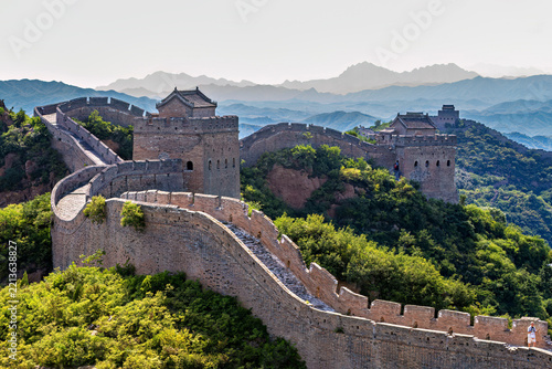 The Great Wall at Jinshanling in China