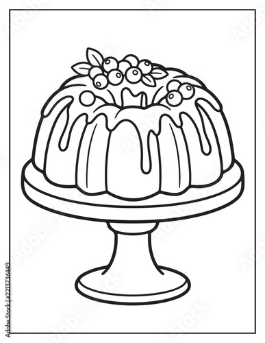 Christmas Country Kitchen Baking coloring pages, Christmas Country Kitchen Baking