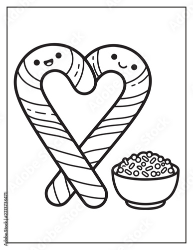 Christmas Country Kitchen Baking coloring pages, Christmas Country Kitchen Baking
