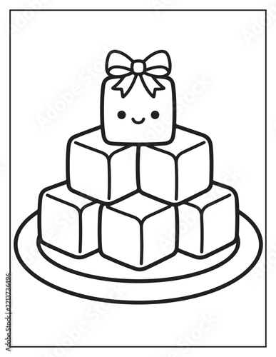 Christmas Country Kitchen Baking coloring pages, Christmas Country Kitchen Baking