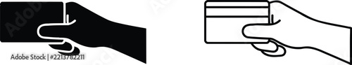 Hand Pointing Right, Graphic Icon Design, Vector Illustration, Simple Symbol, Black and White, Conceptual Design