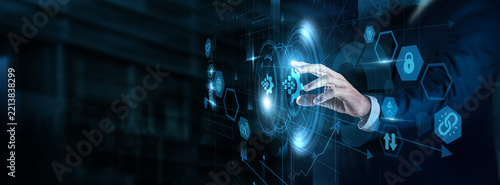 Digital Transformation Specialist touching Digitization and business data. Digital transformation, process automation, paperless systems, technology adoption, business innovation.