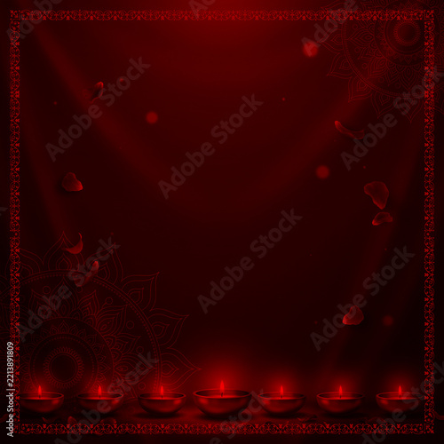 abstract background with hearts