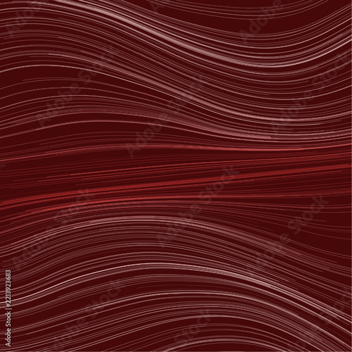 Abstract flowing Dark Red streamline pattern with diagonal line movement for modern backgrounds