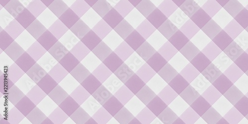 Soft orchid purple and white argyle diamond pattern. Elegant geometric texture for spring boutique branding, Easter event cards, and feminine apparel.