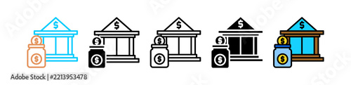 Savings Account multyple icon