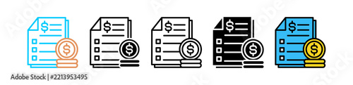 Budget Planner multyple icon