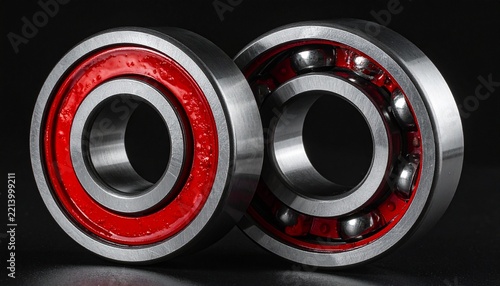 Precision Ball Bearings: Industrial Steel Mechanical Components