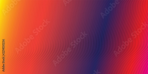 An abstract design featuring wavy lines. A vibrant abstract image with a wavy pattern.