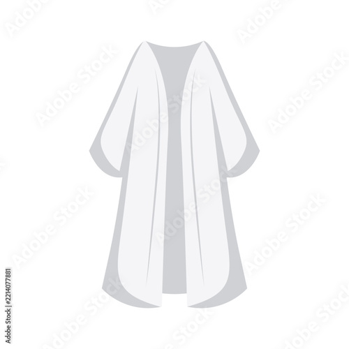 Ramadan Clothes Element in a Flat Cartoon Design. Vector Illustration