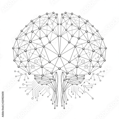 Neural Network Brain Vector AI Artificial Intelligence Tech
