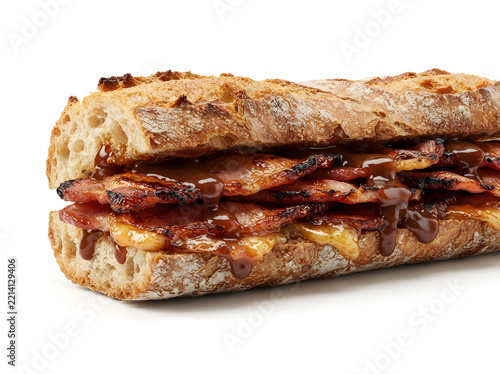 Bacon Baguette breakfast