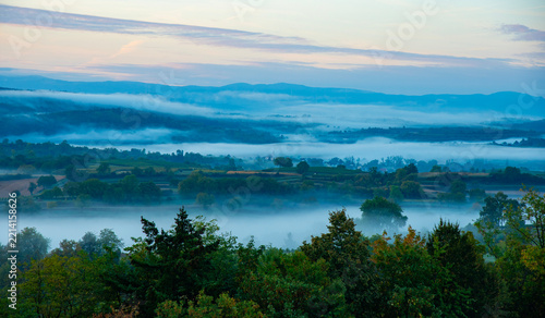 Herbstmorgen bei Ettenheim in der Ortenau