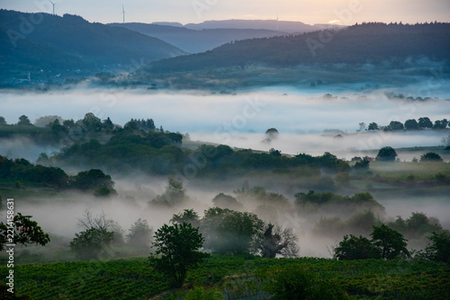 Herbstmorgen bei Ettenheim in der Ortenau